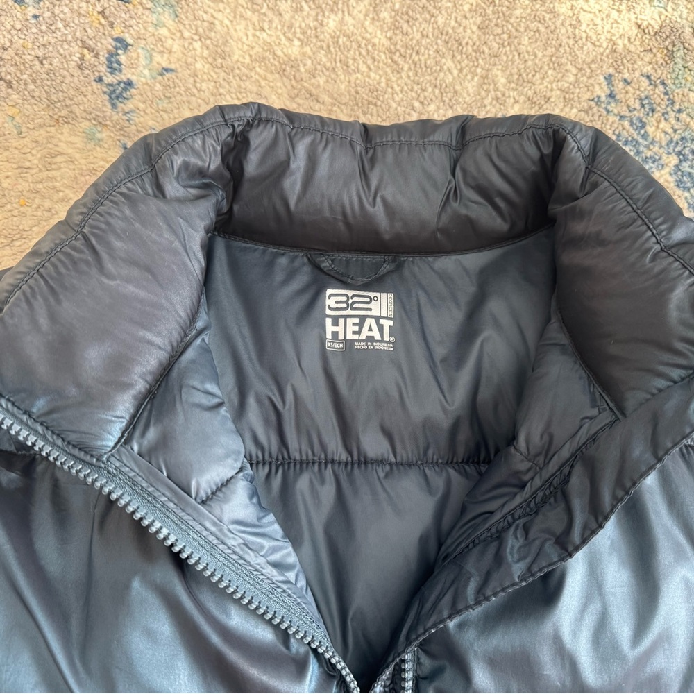 Navy Puffer Jacket - Picture 2 of 4